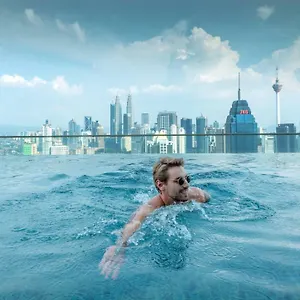 Ostello Penthouse On 34 - The Highest Unit And Views In Regalia & Private Rooftop Terrace Kuala Lumpur
